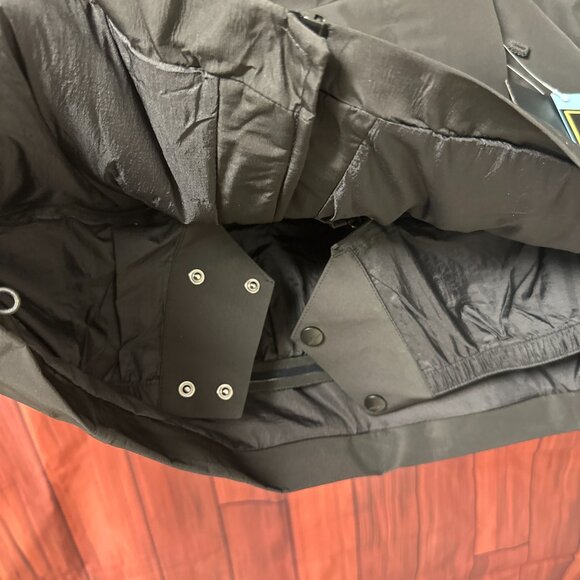 Men's Goose Down Arcteryx Logo Waterproof Warm Hooded Ski Down Jacket - Picture 6 of 13